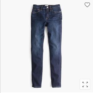 J Crew Toothpick Jean 28T NWT